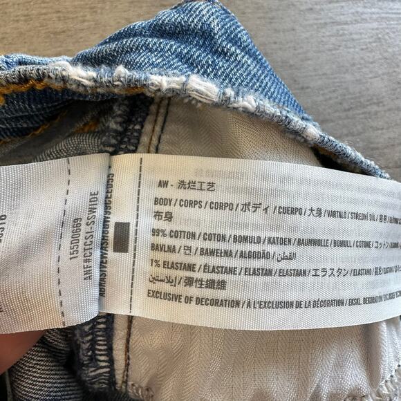 Abercrombie & Fitch The Ankle Straight Ultra High Rise Jeans 28 6 - Picture 8 of 13